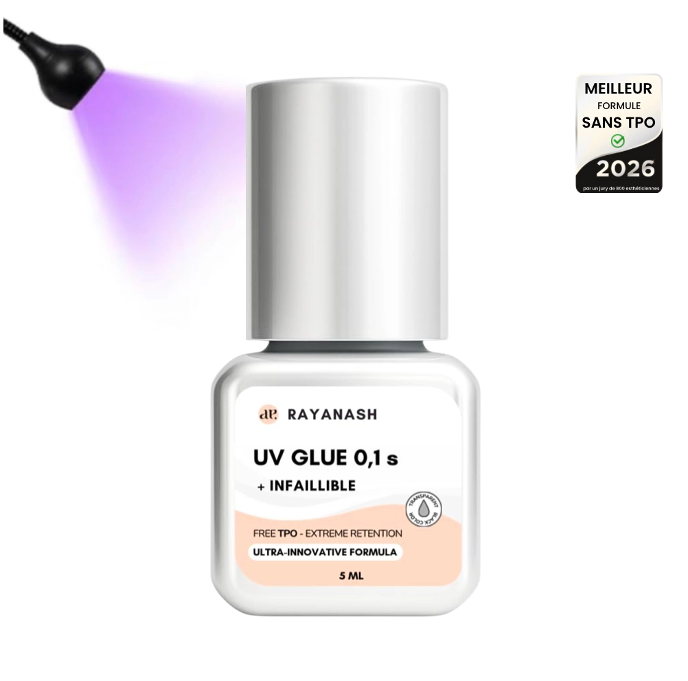 Colle UV Extension de Cils Infaillible 0.1s Sans TPO – 5 ml